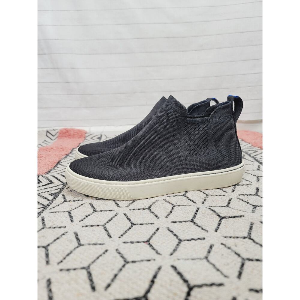 Rothy's Black Ankle Boot in Black, sz 7.5